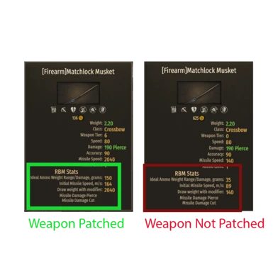 How to check, if your weapon is patched or not