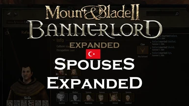 Bannerlord Expanded - Spouses Expanded Turkish Translation v1.2.9