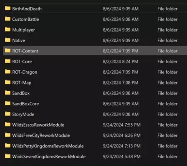 Where the mod files should go (same place as ROT files)