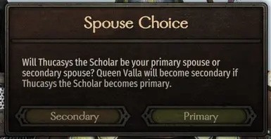Banner Kings spouse choice