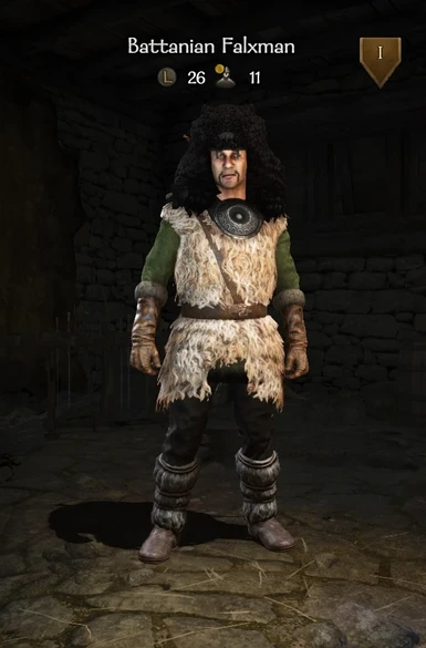 Falxman (Tier 5 two-handed Infantry)