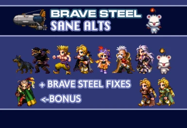 Brave Steel Sane Alts and Fixes