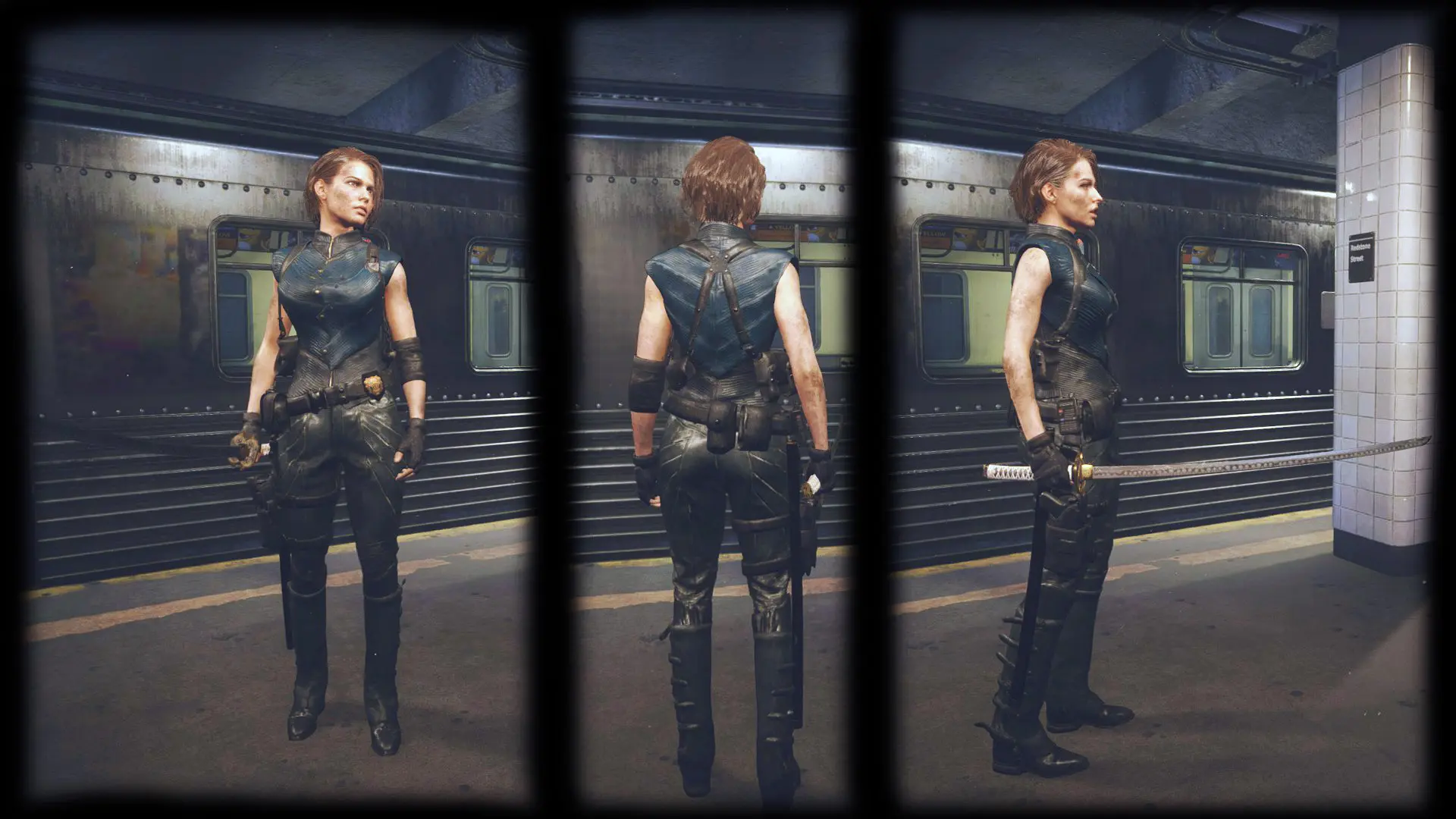 Jill Valentine Julia Voth and Expanded Racoon City mods released