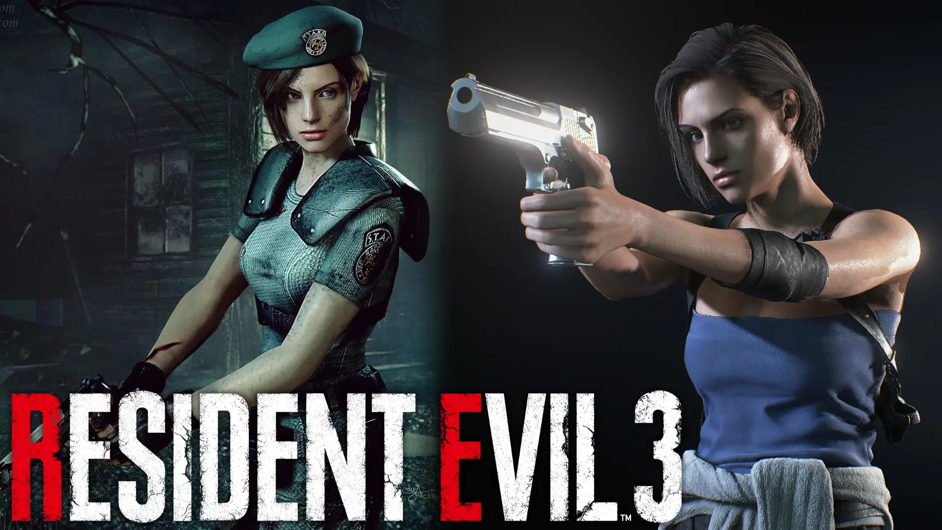 RE1HD Jill Valentine for Flipped Hair Mod (Non-RT) at Resident Evil 3 ...