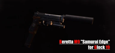 Beretta M9 Samurai Edge for Glock 19