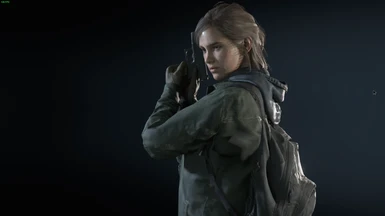 Resident Evil 2 Remake The Last of us Ellie Costume mod / Purple