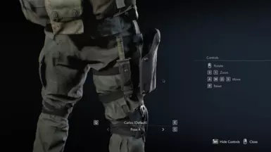 Carlos with the black cover mod
