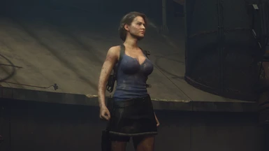 Classic jill with default's shirt and no sweater