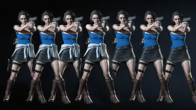 Resident Evil 3 Remake - Jill Valentine Classic Outfit 