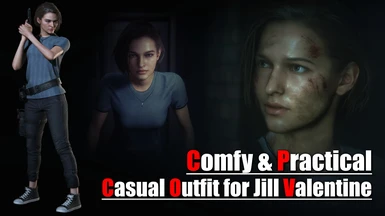 Casual Outfit for Jill - Comfy and Practical at Resident Evil 3 (2020)  Nexus - Mods and community