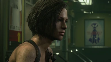 RE1HD Jill Valentine for Flipped Hair Mod (Non-RT) at Resident Evil 3 ...