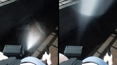 True Flashlights (before/after)