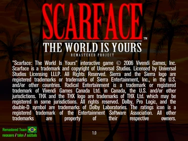 scarface the world is yours pc mods