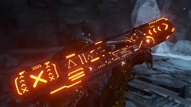 Orange Neon Remote Det. Rocket Launcher