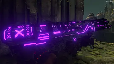 Neon Purple Lock-On Rocket Launcher