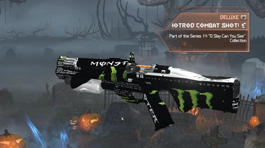 Monster Energy Combat Shotgun w DL FX