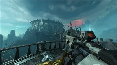 Cool Doom Guy Scope for Heavy Cannon