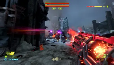Rocket launcher lockon damage rebalancing