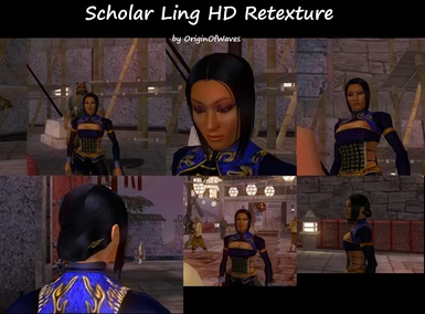 Scholar Ling HD Retexture