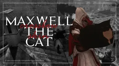 Maxwell the Cat crossbow skin