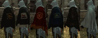 Alternate Capes for Giovanni's Outfit