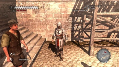 Altair Masyaf NPC outfit for Ezio (brotherhood conversion)