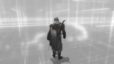 Optional white cape