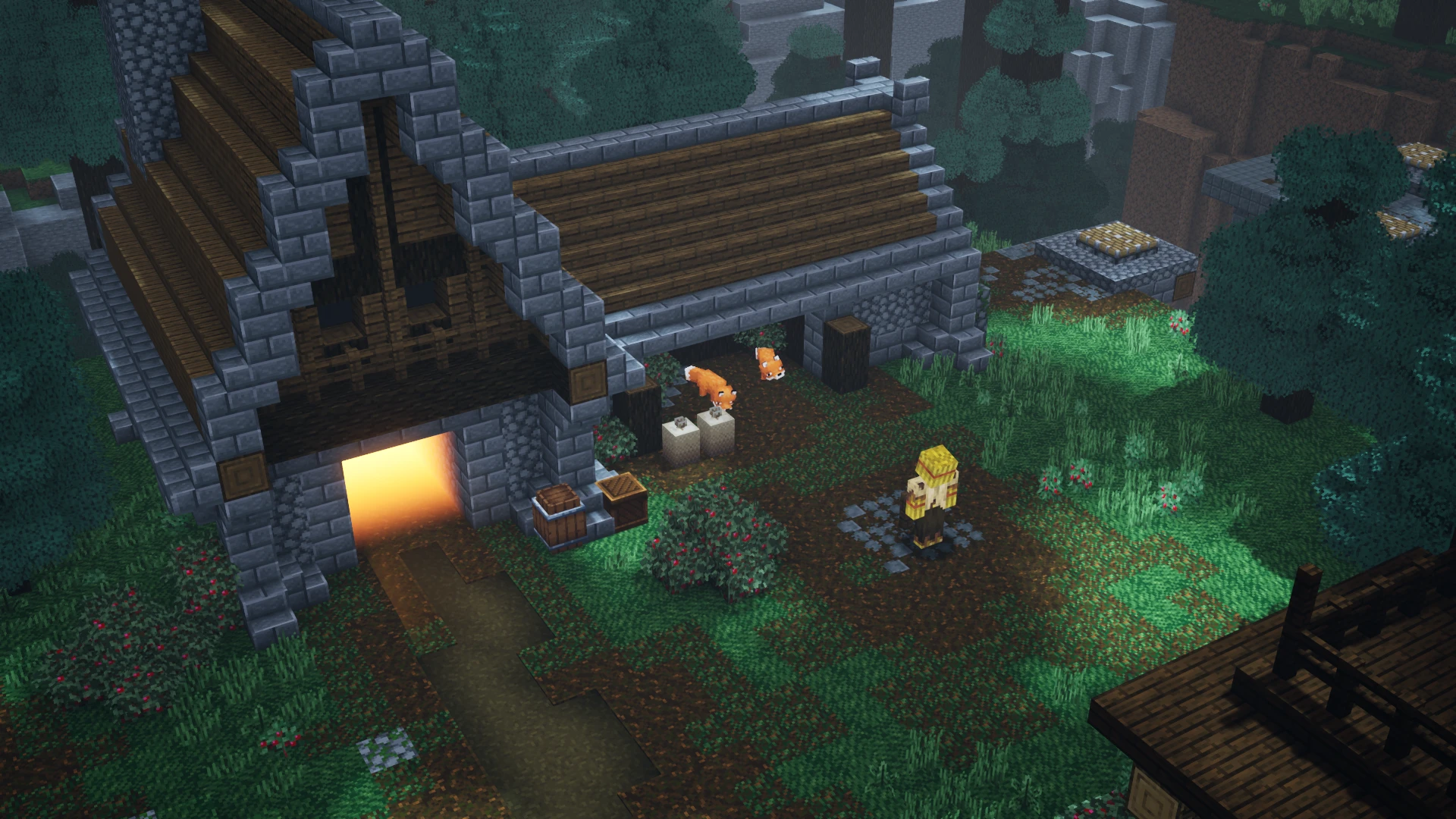 Taiga Camp [MCDungeons Mod] Minecraft Mod