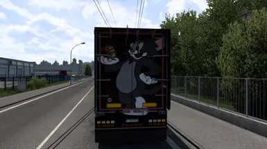 Tom and Jerry Trailer Skin