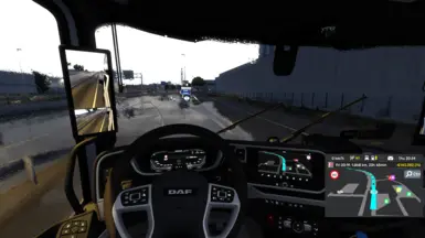 New colors for GPS and map ETS2