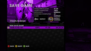 Saints Row 3 Remastered - 100 Percent Save - Steam Version