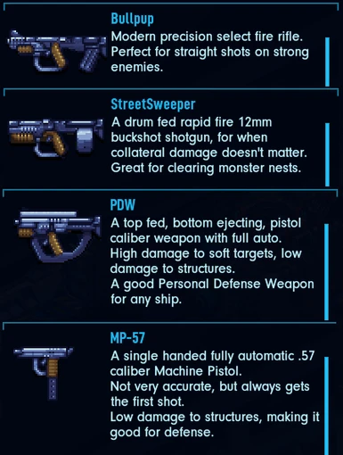 Rapid Fire Weapons Expansion