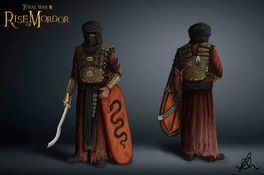 Another Haradrim Swordsmen design!