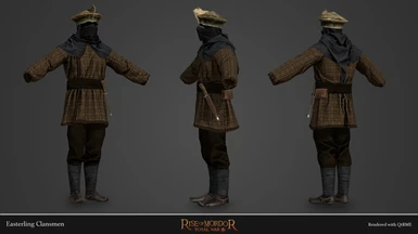 From the finest tailoring workshops in Rhûn - the outfits for Easterling clan units