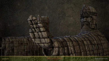 Follow Aragorn’s gaze, and enjoy these two minuscule statues that will cast a shadow over our map of Amon Hen!