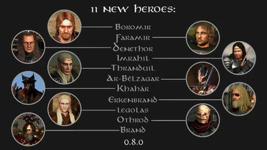 0.8.0 Update New Heroes