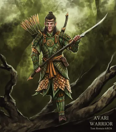 Avari Wandrers Dale AoR Unit Concept Art by Maeron