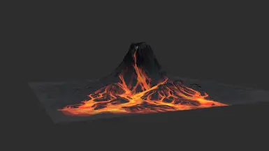 Mount Doom Campaign Map Asset by Tyranystrasz