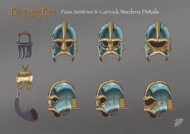 Pass Sentries and Carrock Wardens details by Smocky