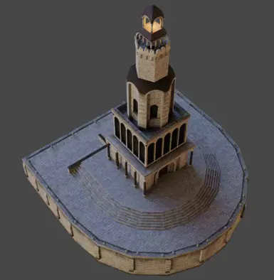 Lighthouse of Pelargir by Haganaz