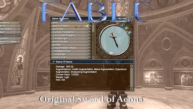 Original Sword of Aeons