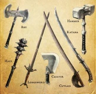 Fable 2 Melee Weapon Pack