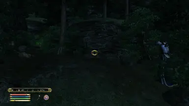 He / she is still using his / her bow.