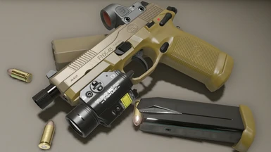 FN FNX-45 Tactical FDE and Black