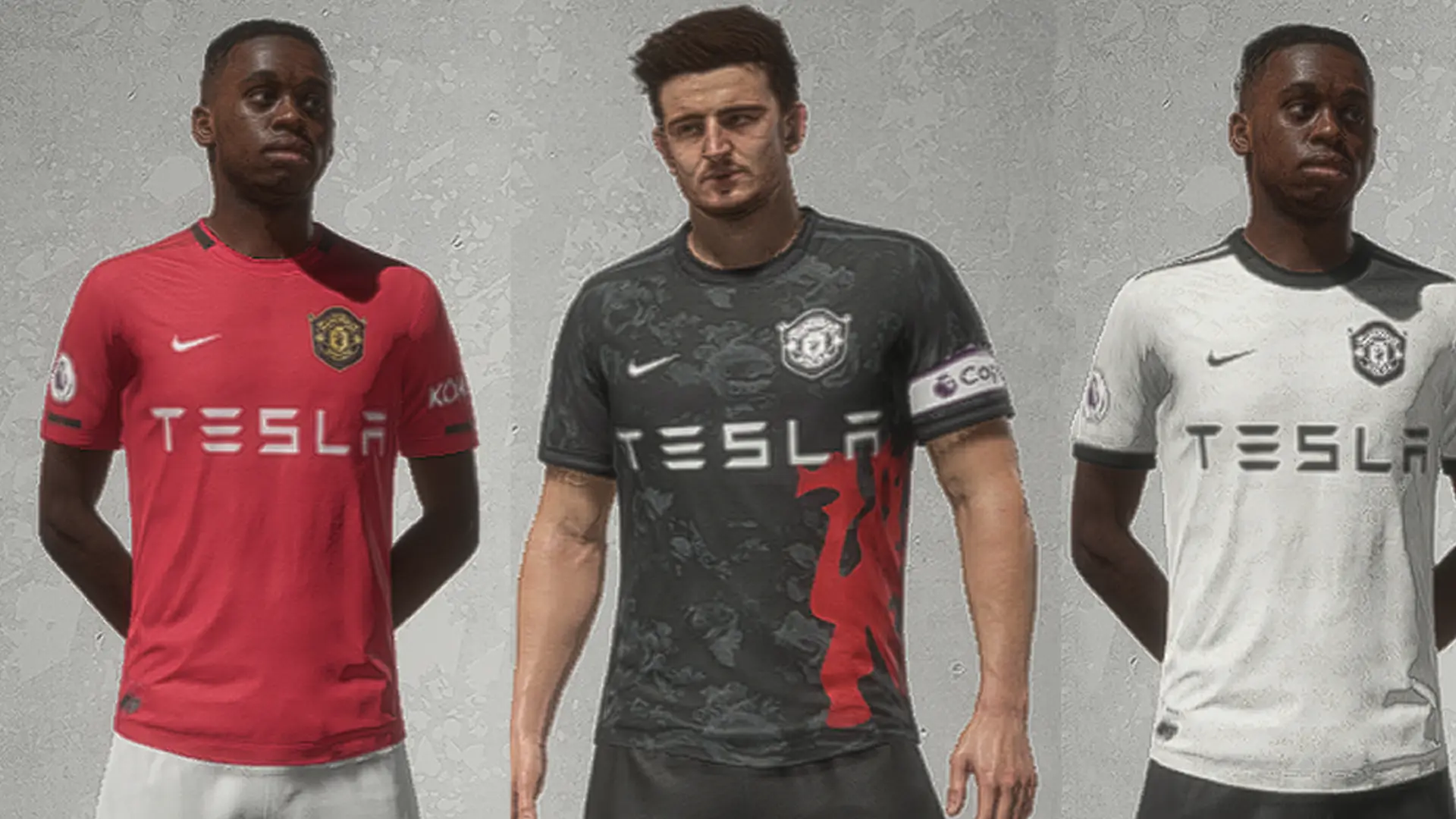 Manchester United 20 21 Fantasy Kit - Tesla - Nike at FIFA 20 Nexus