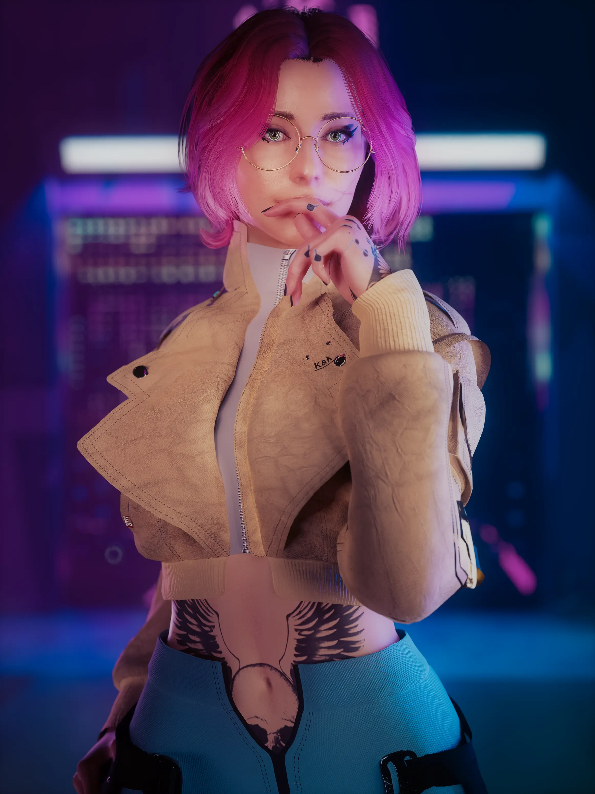 Nola Dreamer x Aquelyras - combat outfit - Archive XL at Cyberpunk 2077 ...