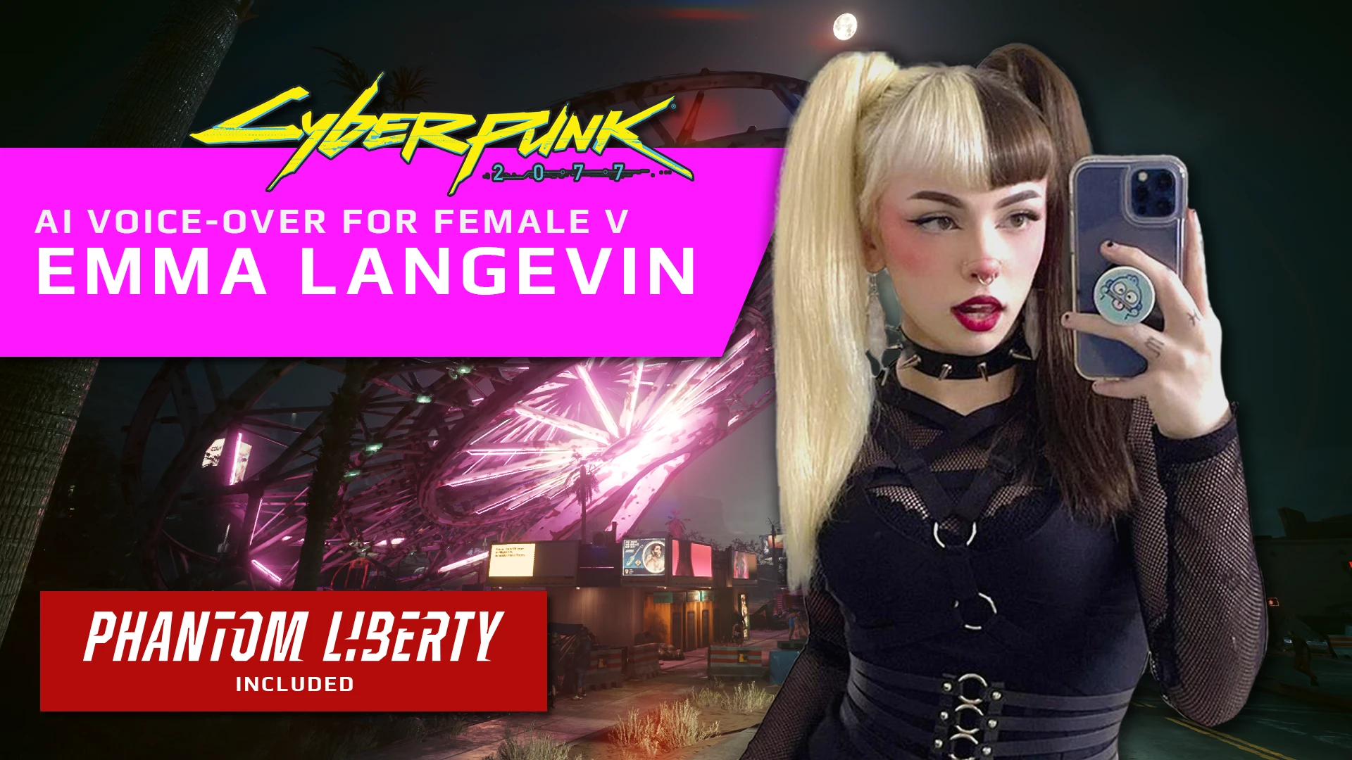 Emma Langevin AI voice-over for female V at Cyberpunk 2077 Nexus - Mods ...