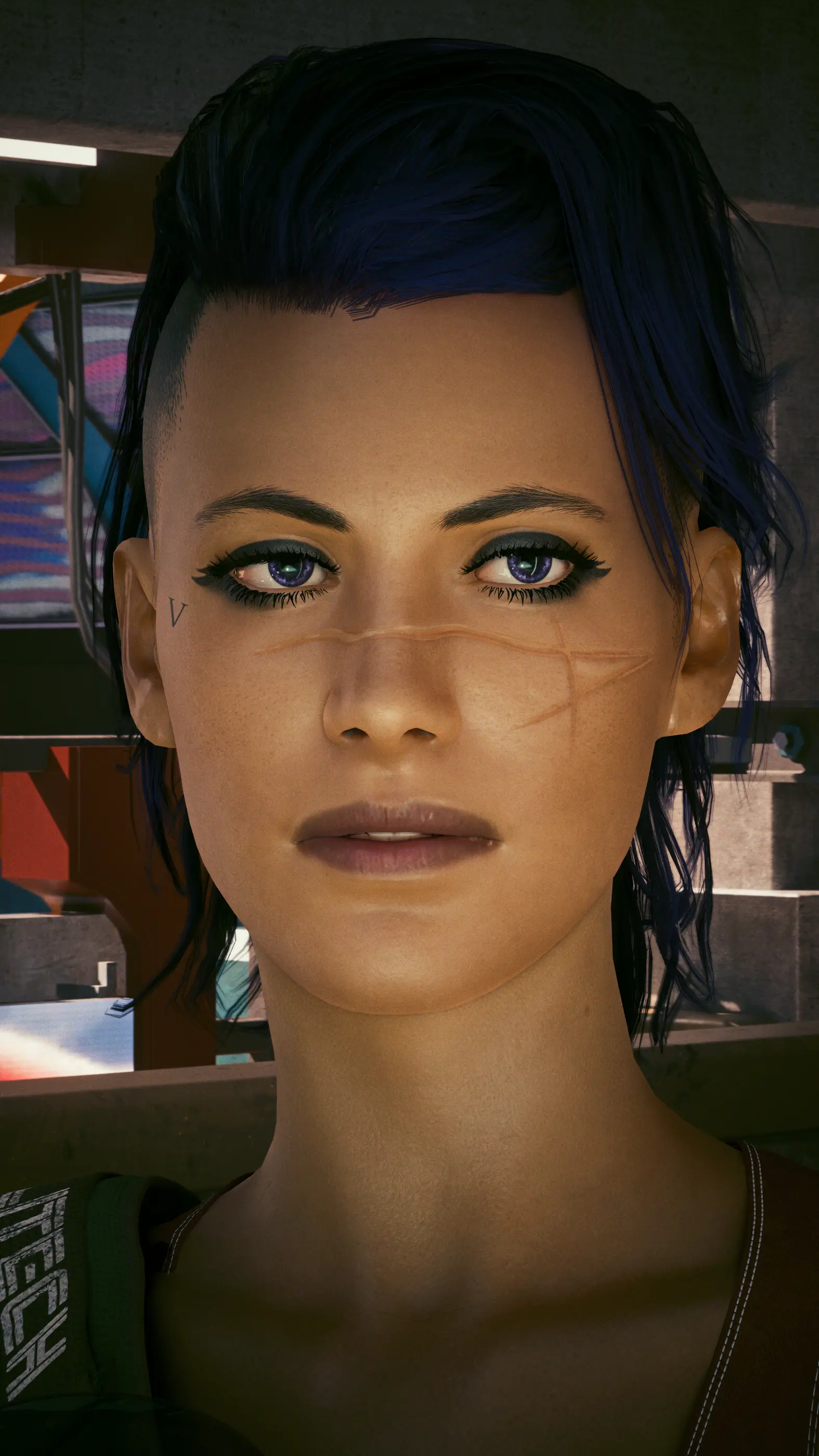 Face Scars Replacer - The Witch's Inkwell at Cyberpunk 2077 Nexus ...