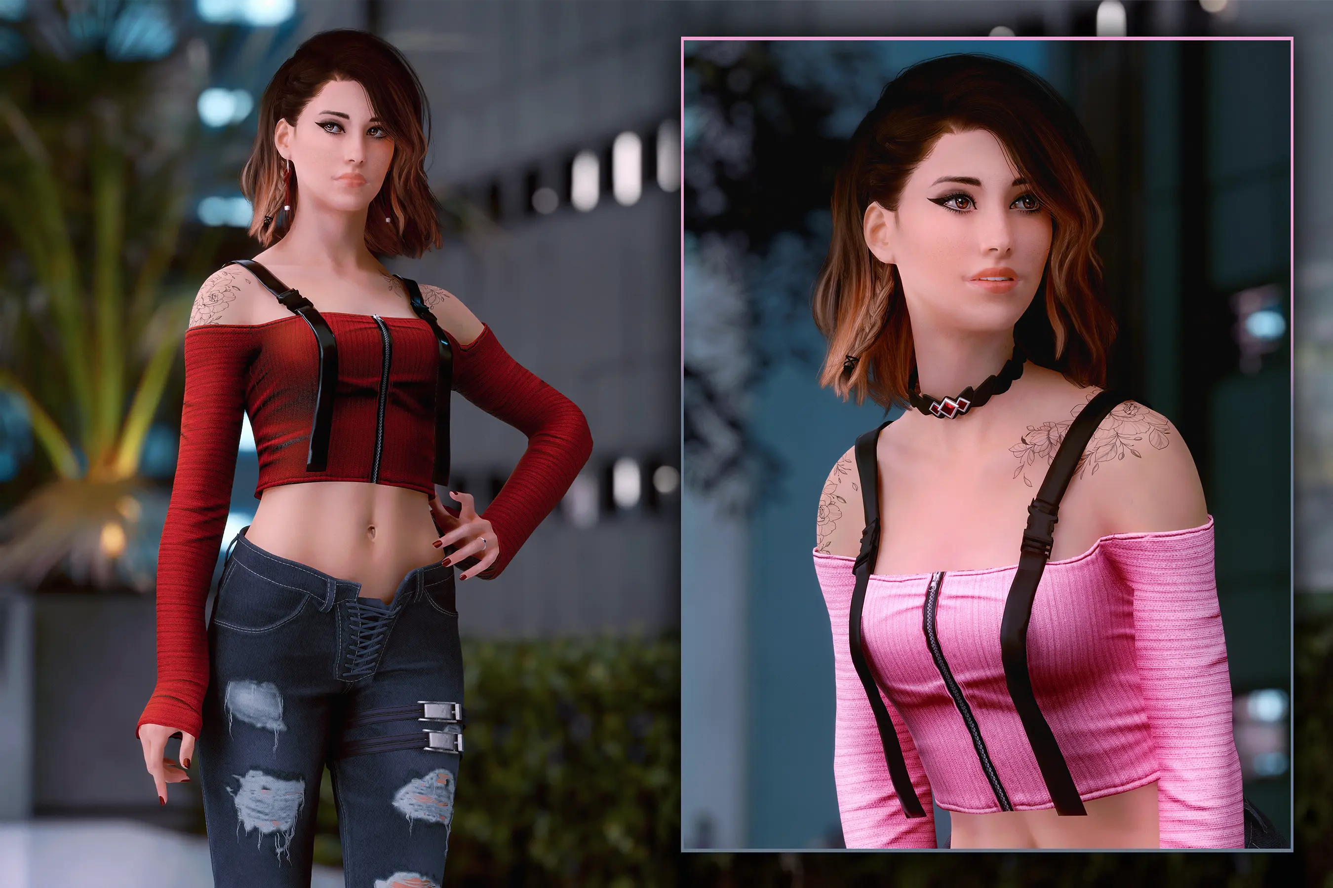 Peachu Urban Top - Archive XL at Cyberpunk 2077 Nexus - Mods and community