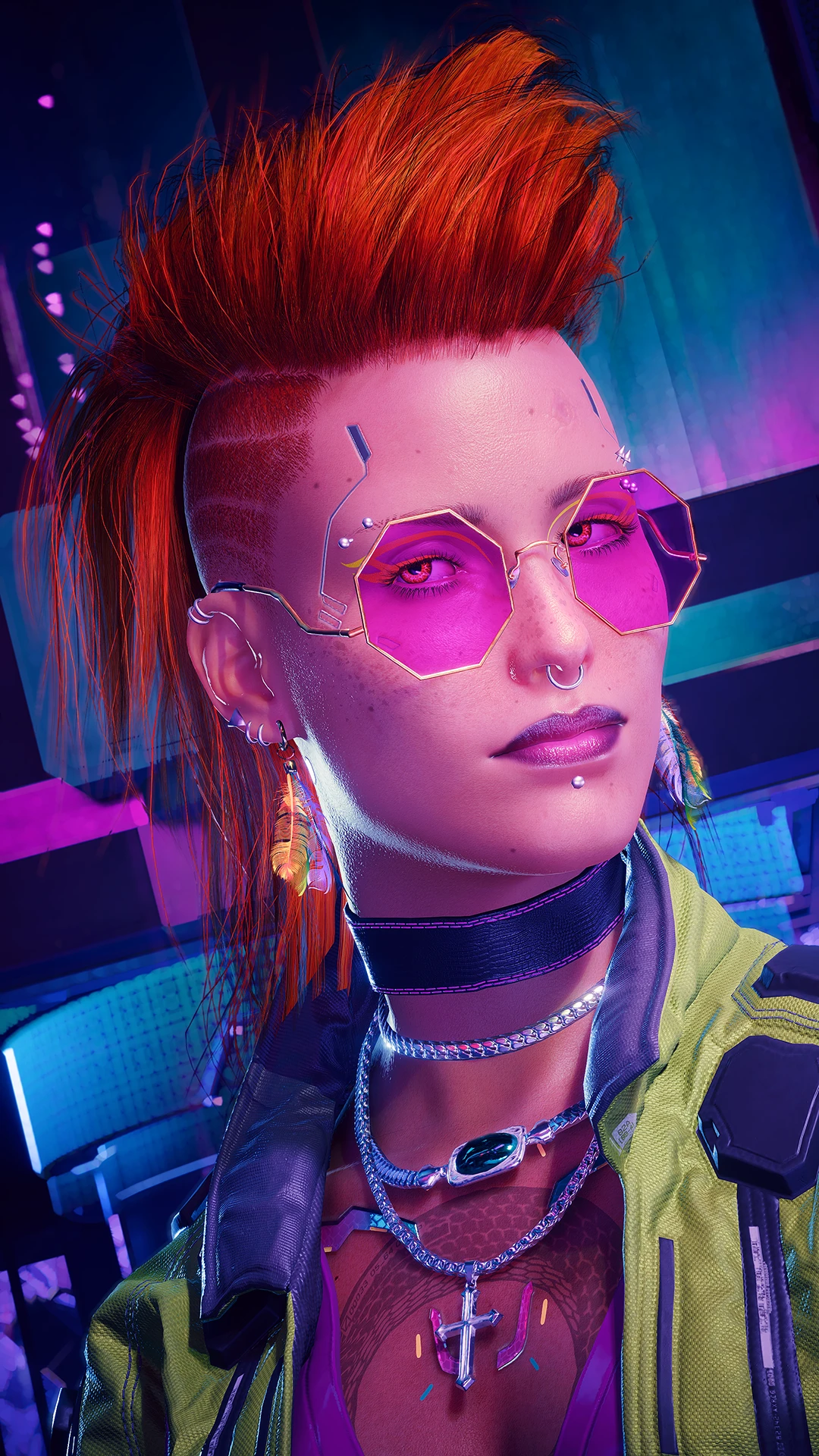 Feather Earrings ArchiveXL at Cyberpunk 2077 Nexus - Mods and community